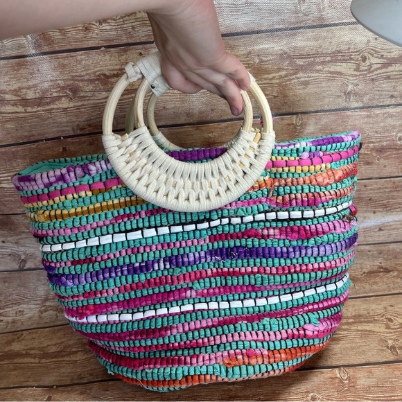 Colorful hand bag - Picture 6 of 13